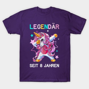 8th birthday unicorn T-Shirt